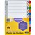 DIVIDERS INDEX MANILLA JANUARYDECEMBER JANDEC TAB A4 ASSORTED