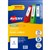 LABEL AVERY 959035 L7171 LASER  INKJET LABELS FILING LEVER ARCH 4UP 4 PER SHEET WHITE 25PK