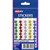 STICKERS AVERY 932352 MERIT STAR STICKERS SMALL ASSORTED 90PK
