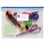 DOCUMENT WALLET CLEAR CASE WALLET MARBIG ZIP CLOSURE A5 ASSORTED 24PK