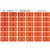 LABEL AVERY SIDE TAB COLOUR CODE LATERAL FILING 43343  3  DARK ORANGE 180PK