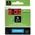 LABELLING TAPE DYMO 45017 D1 LABEL TAPE 12MM X 7M BLACK ON RED