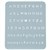 STENCIL ESSELTE 44734 LETTERING 13MM 