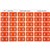 LABEL AVERY SIDE TAB COLOUR CODE LATERAL FILING 25MM X 38MM 43304  D  DARK ORANGE 180PK 