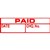 STAMP XSTAMPER SELF INKING PRE INKED 1533 MESSAGE STAMP  PAID  DATE  CHEQUE NO  RED INK