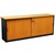 CREDENZA CUPBOARD CABINET OXLEY 1500 X 450 X 730MM BEECHIRONSTONE