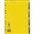 DIVIDERS MARBIG MANILLA 120 TAB A4 BRIGHT ASSORTED