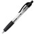 INITIATIVE RETRACTABLE BALLPOINT PENS MEDIUM BLACK 12PK