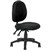 CHAIR YS DESIGN LINCOLN TASK MEDIUM BACK NO ARMS BLACK YS21A