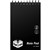 SPIRAX P563B TOP OPENING SPIRAL REPORTERS NOTEPAD POLYPROPYLENE 200MM X 127MM 300 PAGE BLACK