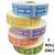 TICKET ADMIT ONE TICKETS ROLL 1000PK ASSORTED COLOURS