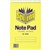 NOTEPAD SPIRAX 563B NOTE PAD TOP OPENING 300 PAGES 200MM X 127MM EACH1 PACK10