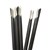 STRAW SCOOP SPOON WRAPPED PAPER DRINKING PREMIUM 4PLY 220MML X 8MMD WRAPPED BLACK EACH500 PACK2000