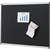 QUARTET PRESTIGE FABRIC BOARD FOAM 1800MM X 1200MM BLACK