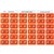 LABEL AVERY SIDE TAB COLOUR CODE LATERAL FILING 25MM X 38MM 43316  P  DARK ORANGE 180PK