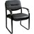 CHAIR YS10B CLIENT SLED BLACK PU