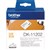 LABEL BROTHER DK11202 SHIPPINGNAME BADGE LABELS 62MM X 100MM WHITE ROLL 300