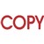 STAMP SELF INKING PRE INKED MESSAGE STAMP  COPY  RED INK