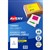 LABEL AVERY LASER ADDRESS SHIPPING 35999 L7167FY 1UP LABELS FLUORESCENT FLUORO YELLOW 25PK