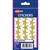 STICKERS AVERY 932353 MULTI PURPOSE STICKERS STARS LARGE 21MM GOLD 36PK