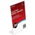 DEFLECTO SIGN AND DOCUMENT HOLDER 69411 PORTRAIT SLANTED A6 CLEAR