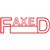 STAMP SELF INKING PRE INKED OFFICE STAMP  FAXED  WITH SPACE FOR DATE RED INK