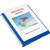 MARBIG CLEARVIEW DISPLAY BOOK NONREFILABLE 50 POCKET A4 BLUE
