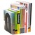 MARBIG BOOKENDS ROUNDED BLACK