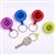 KEY HOLDER RING REXEL RETRACTABLE MINI NYLON CORD ASSORTED EACH1 PACK12