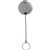 KEY HOLDER RING REXEL RETRACTABLE WITH KEYRING NYLON CORD HANGSELL EACH1 PACK6