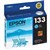 EPSON T1332 133 INKJET CARTRIDGE CYAN