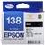 EPSON T1381 T1381 1381 138 INK CARTRIDGE HIGH YIELD BLACK