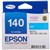 EPSON T1402 140 INKJET CARTRIDGE HIGH YIELD CYAN