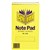 NOTEPAD SPIRAX 541 NOTE BOOK TOP OPENING NOTE PAD 147MM X 87MM 48 PAGES
