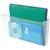 DEFLECTO 74301 WALL POCKET STACKABLE LANDSCAPE FOOLSCAP 413MMW X 178MMH X 102MMD CLEAR