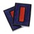 REPLACEMENT STAMP PAD DESKMATE SELFINKING DATER REPLACEMENT INK PAD BLUE AND RED