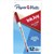 BALLPOINT PEN PAPERMATE INKJOY 100  CLEAR TRIANGULAR BARREL MEDIUM 10MM RED EACH1 PACK12