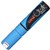 CHALK MARKER LIQUID PWE8K UNIBALL CHISEL NIB 8MM LIGHT BLUE