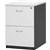 FILING CABINET OXLEY 2 DRAWER 476 X 550 X 700MM WHITEIRONSTONE
