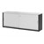 CREDENZA CUPBOARD CABINET OXLEY 1200W X 450D X 730MMH WHITE IRONSTONE