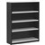 BOOKCASE SHELVING OXLEY BC12 4 SHELVES 1200 X 315 X 900MM WHITEIRONSTONE