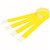 WRISTBAND REXEL ID SERIAL NUMBER WRISTBANDS FLUORO YELLOW EACH10 PACK100