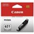 CANON CLI651GY CLI651 651 INK CARTRIDGE GREY