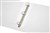 BINDER FOLDER RING BINDER INSERT A4 38MM 3D PVC BANTEX WHITE 