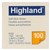 POST IT 3M 6549 HIGHLAND NOTES 100 SHEETS PER PAD 76 X 76MM YELLOW EACH1 PACK12