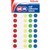 QUIK STIK LABEL CIRCLE 14MM DIAMETER 120PK ASSORTED