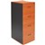 RAPID WORKER FILING CABINET 4 DRAWER LOCKABLE 465 X 600 X 1300MM BEECHIRONSTONE