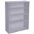 RAPID VIBE BOOKCASE 3 SHELF 900 X 315 X 1200MM GREY