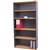 BOOKCASE SHELVING RAPID WORKER 4 SHELF 900 X 315 X 1800MM BEECH  IRONSTONE