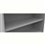 RAPIDLINE BOOKCASE SHELF 900 X 300 X 25MM GREY